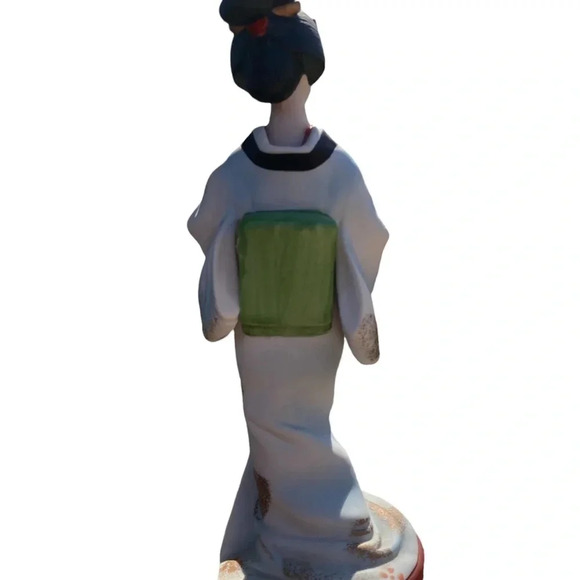 Ceramic Japanese Lady Figurine Vintage - Picture 4 of 6